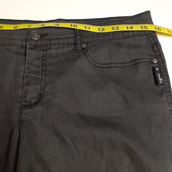 Agnis b jeans. Paris. Black. euro size 40, US 14 - Picture 5 of 9